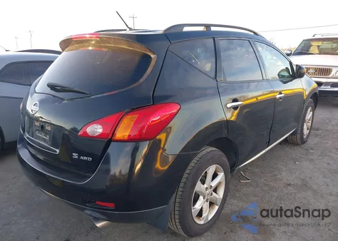 2009 Nissan Murano S z USA, uszkodzony, nr VIN JN8AZ18W59W126409